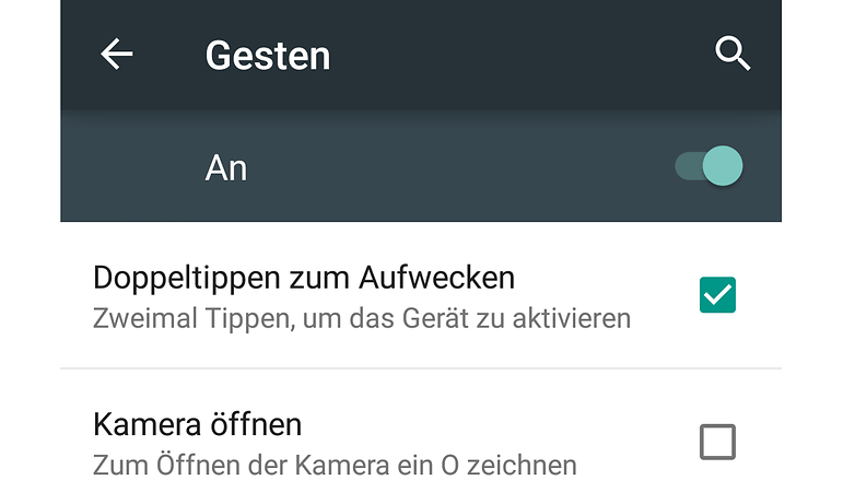 oneplus one gesten doppeltipp