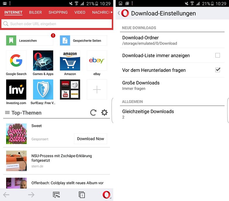opera mini update