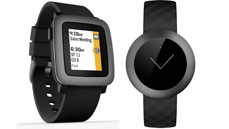 pebble time vs honor band z1