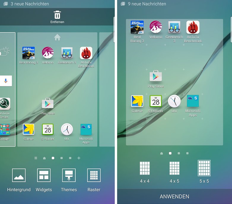 samsung galaxy s6 raster