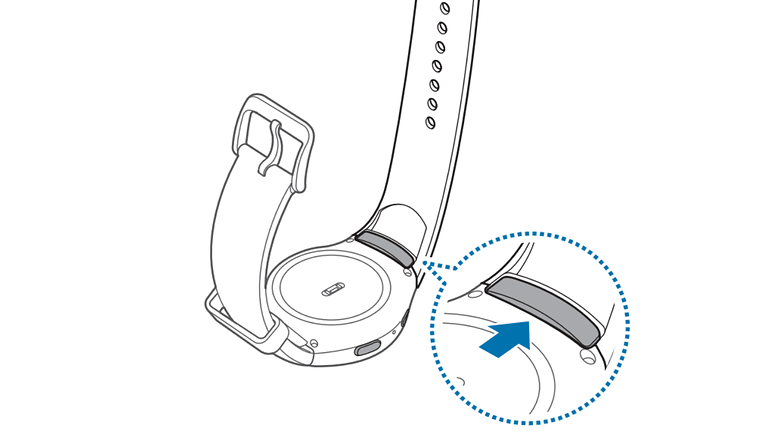 samsung gear s2 armband austauschen