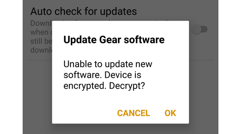 samsung gear s2 nexus update