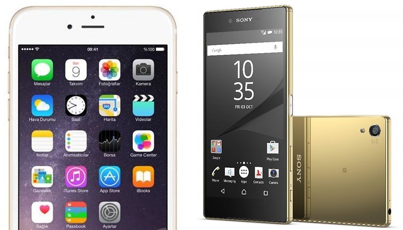 Apple iPhone 6s Plus vs. Sony Xperia Z5 Premium: 3D Touch vs. Pixelwahn