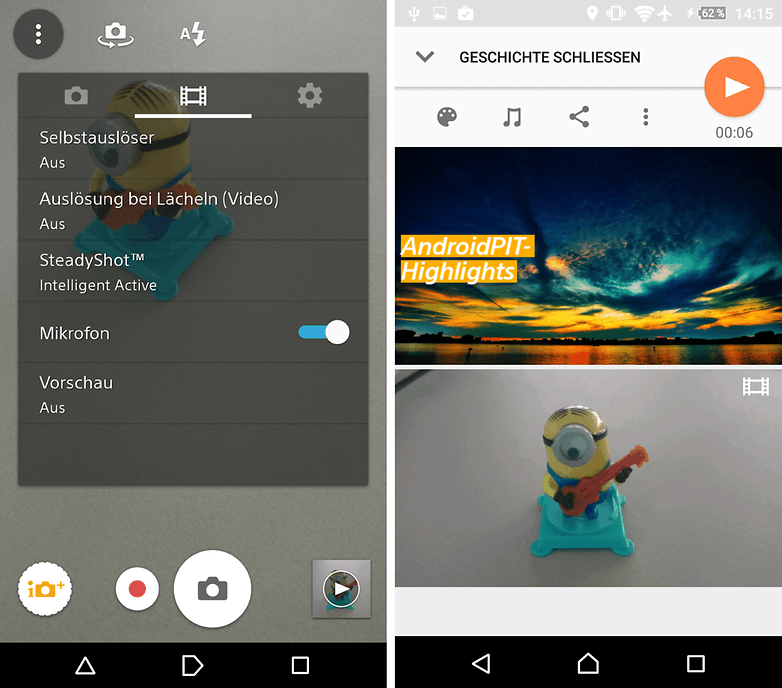 sony xperia z3 video