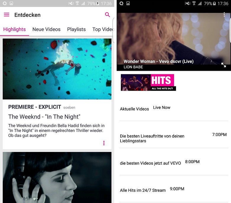 vevo musikvideos