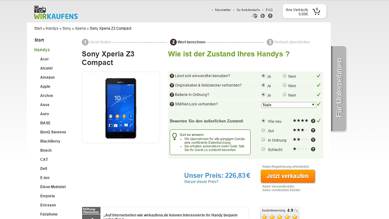 wirkaufens screen