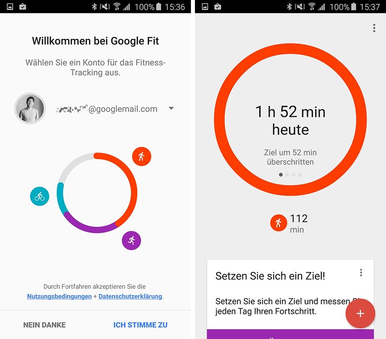 xiaomi mi band 1s googlefit