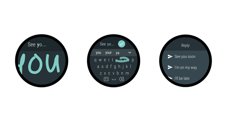 google android wear 2 0 input methods