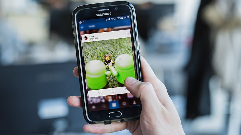 androidpit instagram update press to zoom