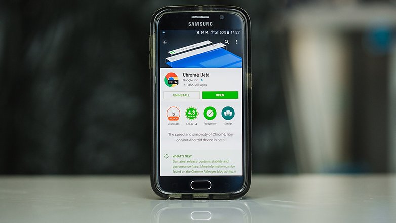 chrome beta play store