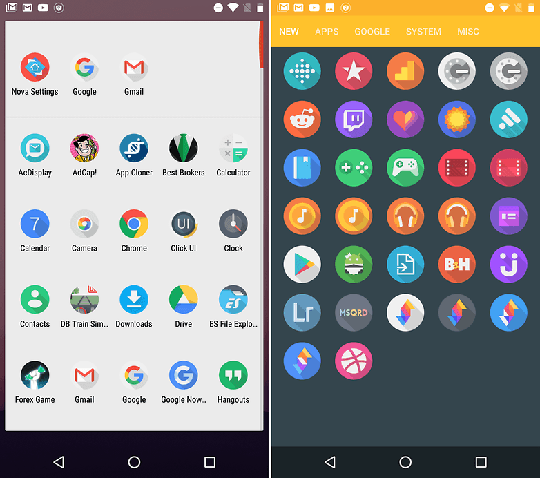 Создать icon pack для android