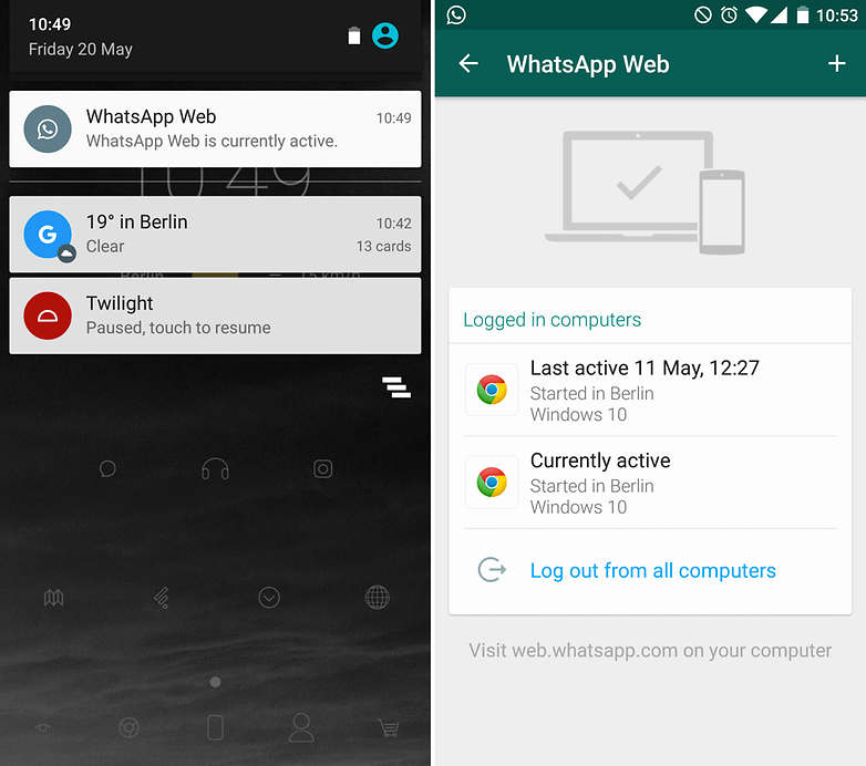 whatsapp video call update for android