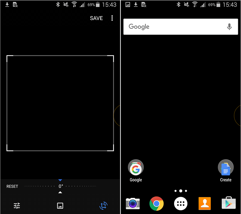androidpit samsung galaxy s5 черные обои скриншот