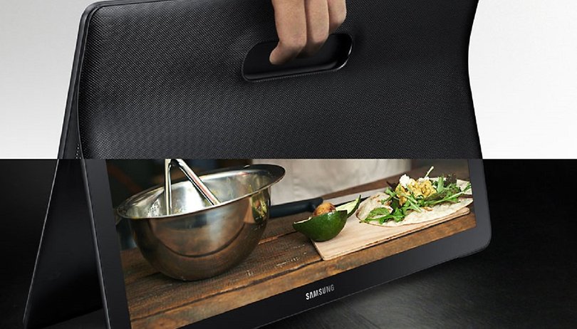 Samsung lança o Galaxy View, um tablet gigante de 18,4 polegadas que pode substituir sua televisão!