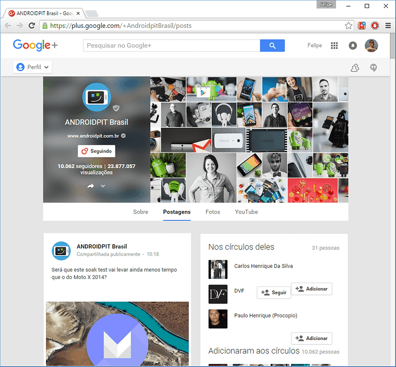 google plus androidpit