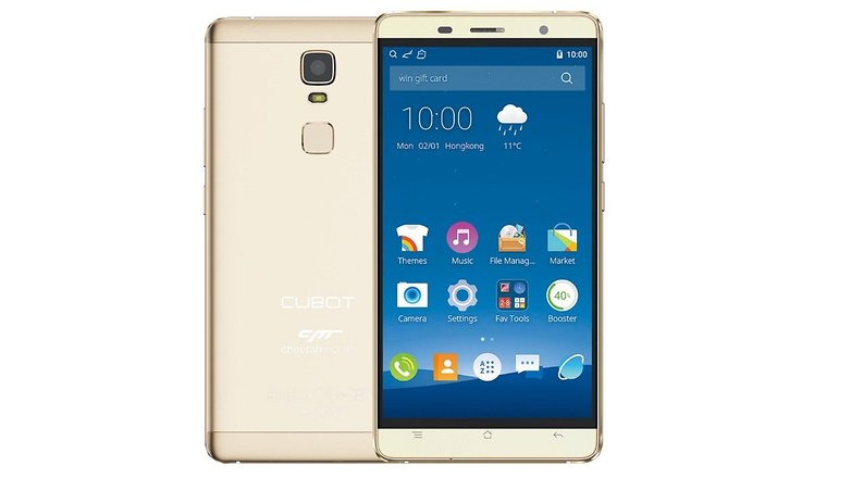 cubot cheetahphone back front