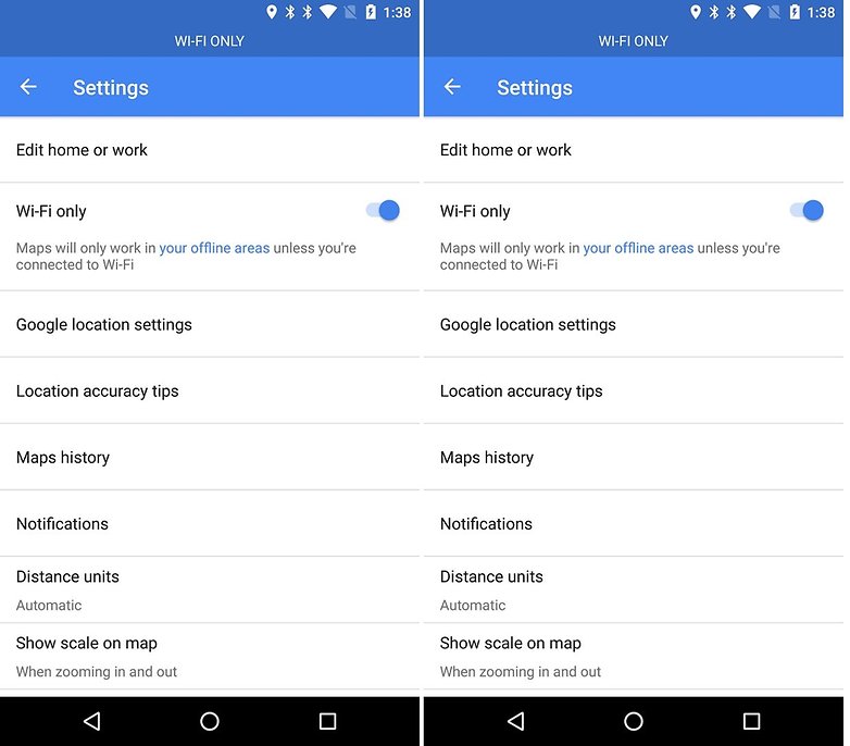 google maps update