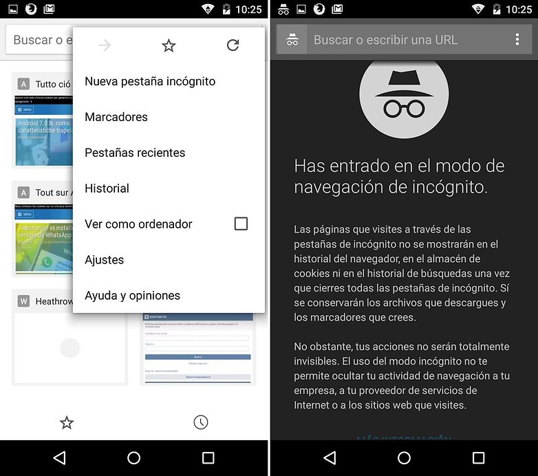 google browsser incognito