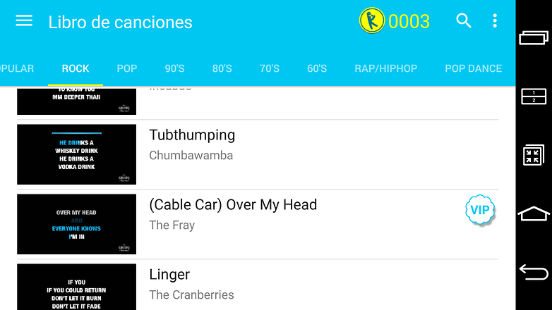karaoke cantar grabar