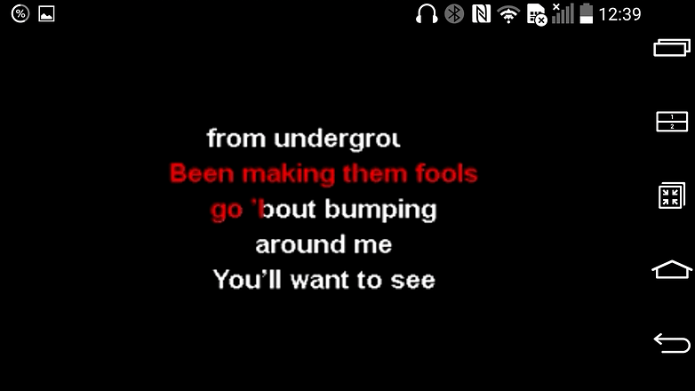karaoke tune