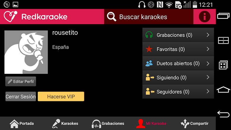 red karaoke