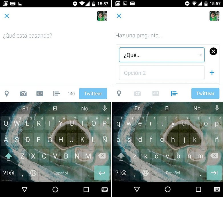 tuiter encuesta final