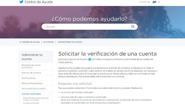 verificacin tuiter