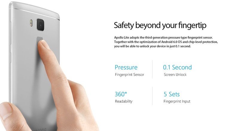 vernee lite finger print