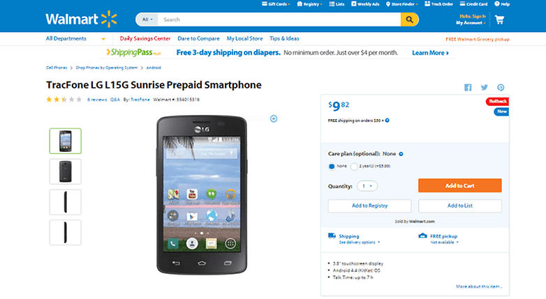 lgl15g walmart
