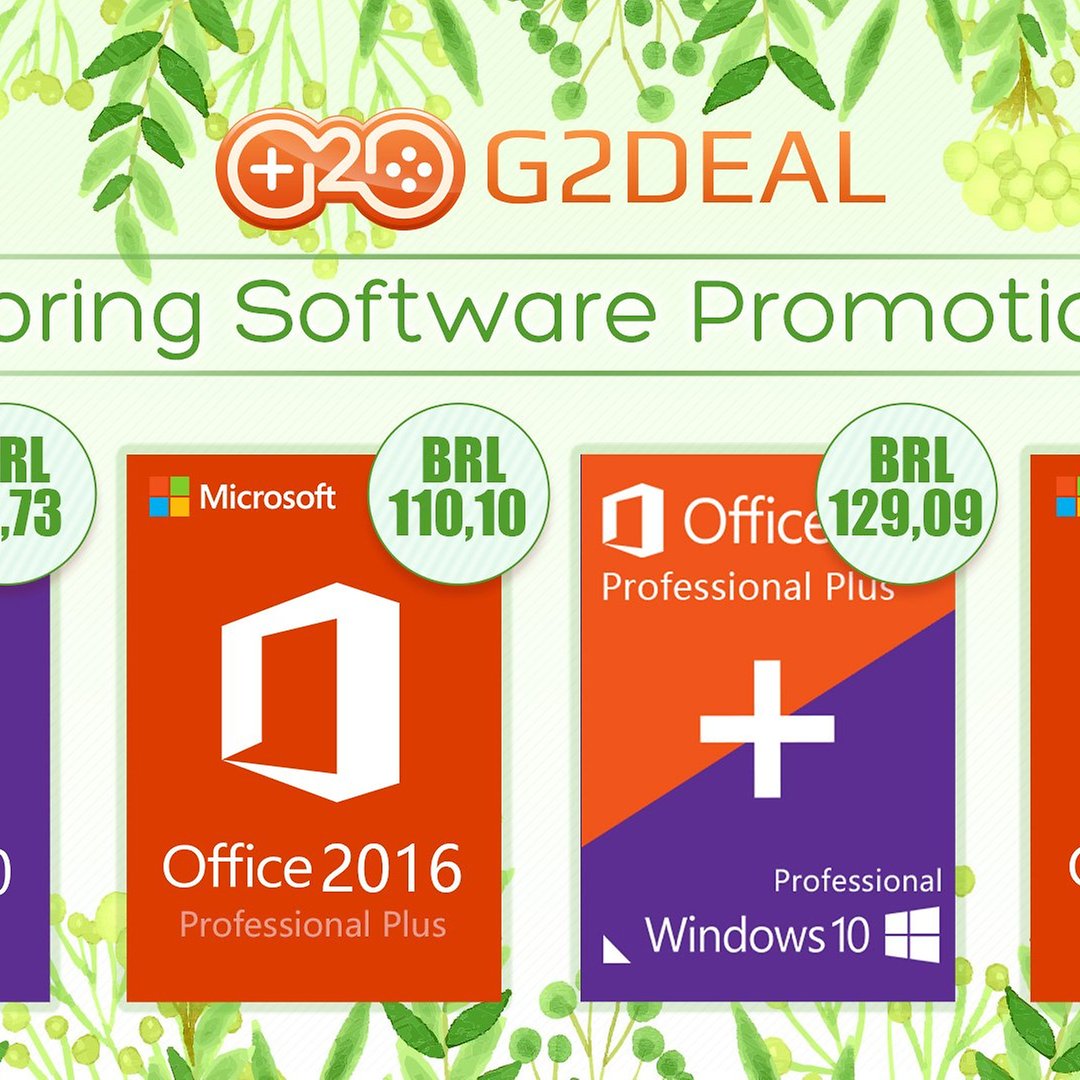 ? Promoção! Windows 10 Pro por R$ 42,73, Microsoft Office 2016 Pro por R$  110,10 no G2deal! | NextPit