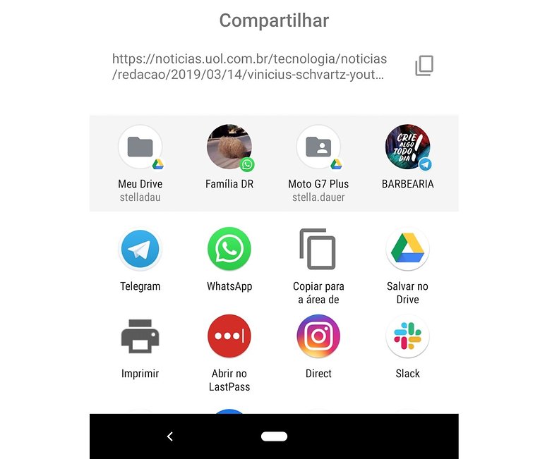 compartilhamento