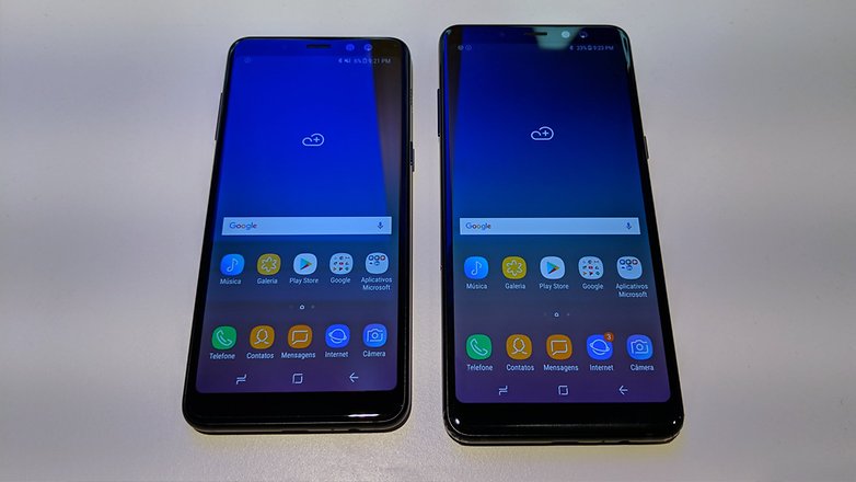 Samsung Galaxy A8 And A8 Hands On Ever Closer To The S Series Hardware Reviews Androidpit 3856