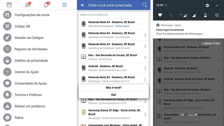 messenger logout 2