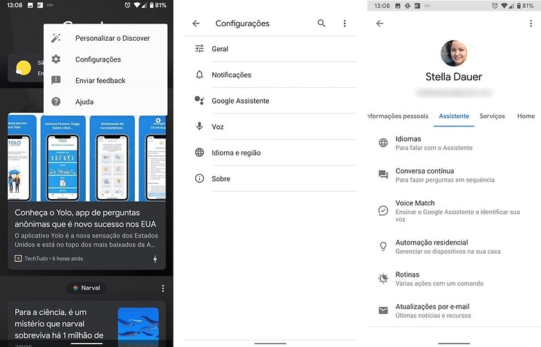 rotina google assistente 01