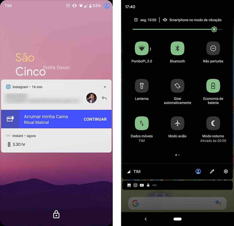 uma semana android q 3