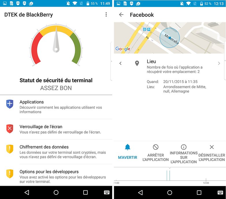 DTEK BlackBerry