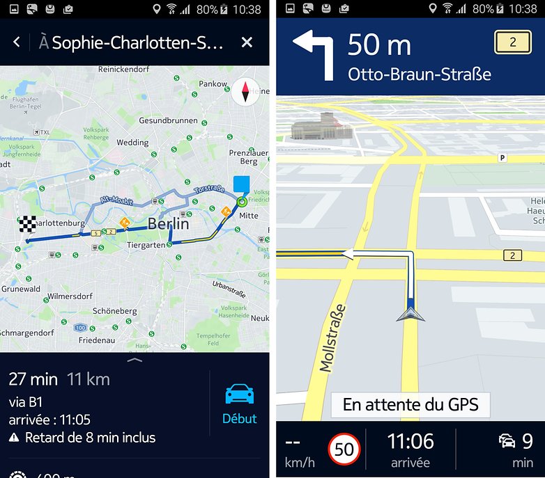 HEREMaps gps