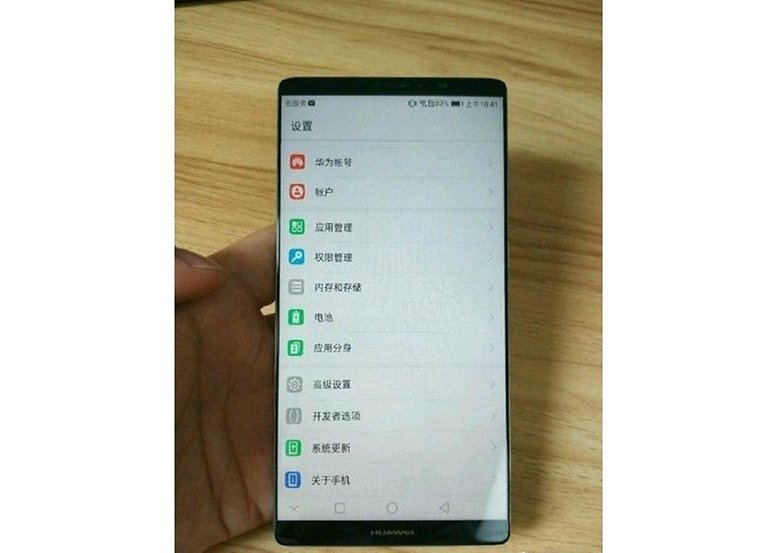 Huawei Mate 10 leak