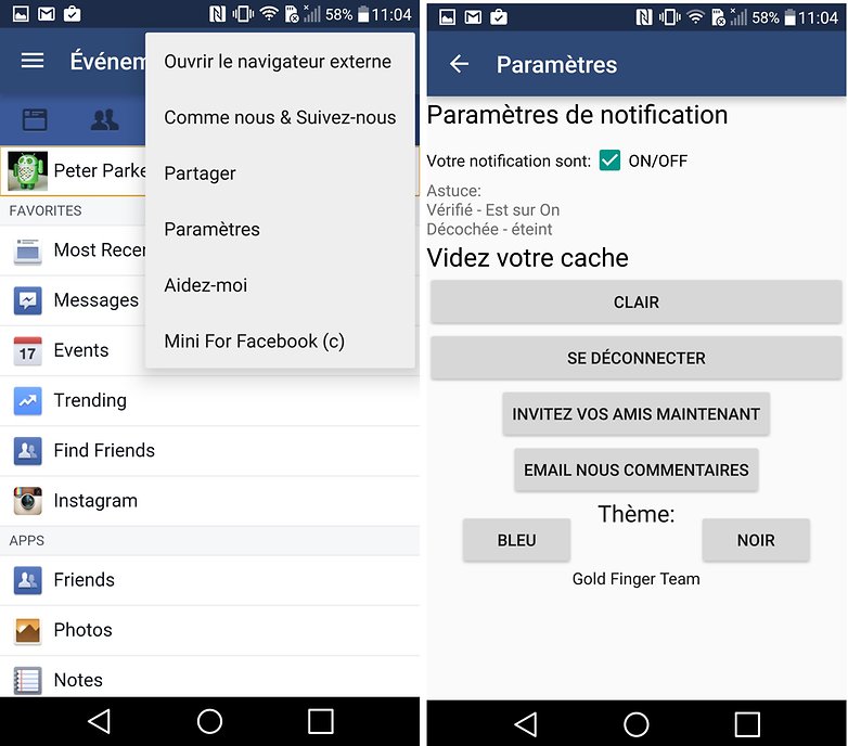MiniFacebook
