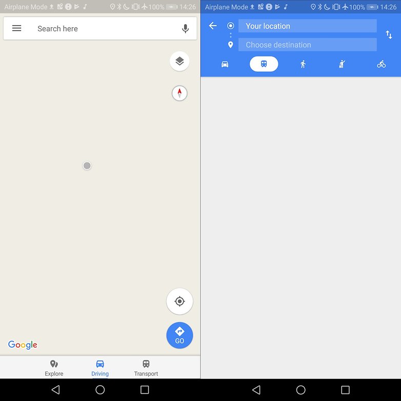 androidpit google maps empty