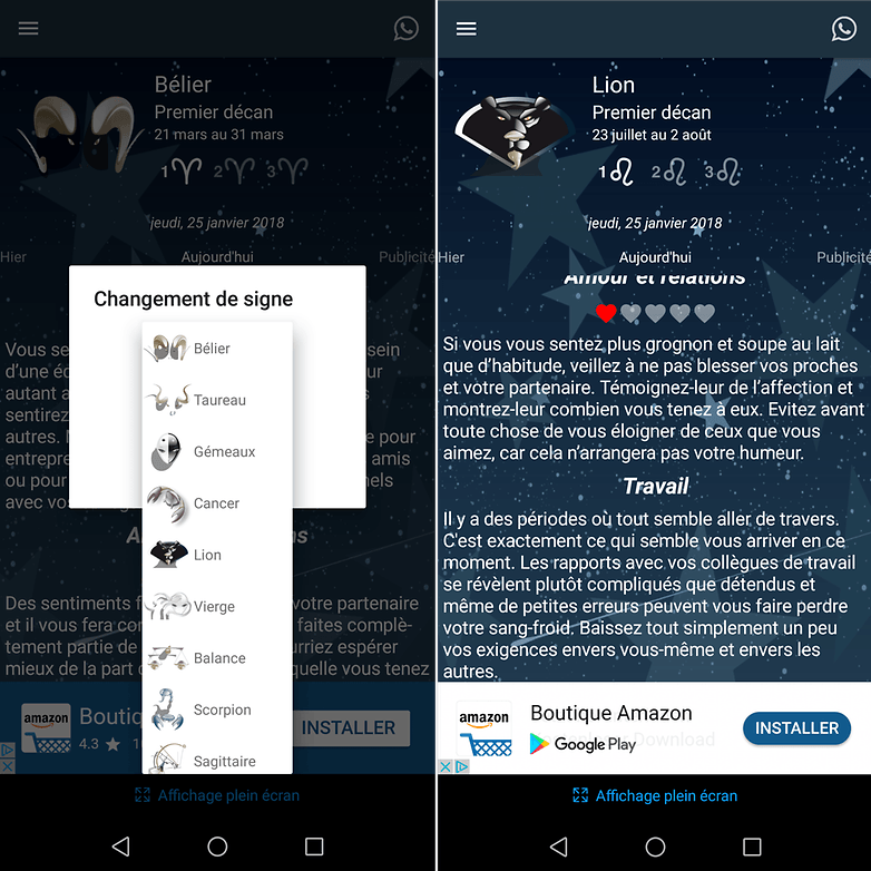 androidpit horoscope