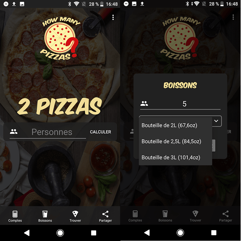 androidpit how many pizzas