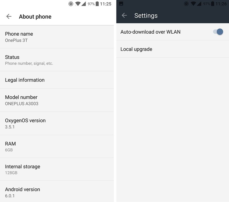 androidpit oneplus 3t review software