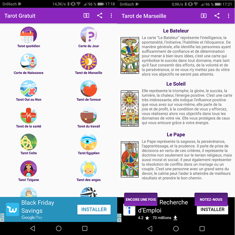 androidpit tarot 2
