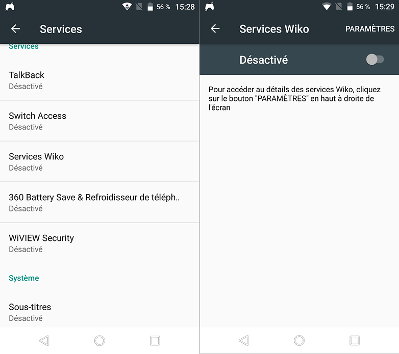 androidpit wiko services