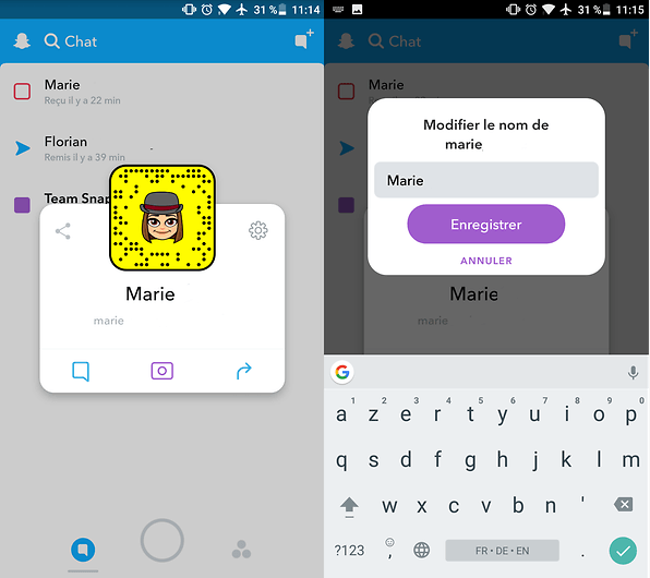 Comment Changer Le Nom D'un Ami Sur Instagram 10 trucs et astuces pour se perfectionner sur Snapchat | NextPit