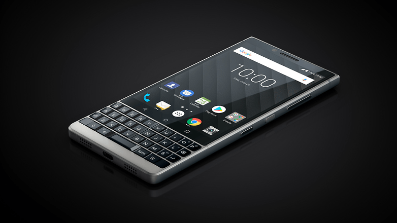 blackberry key2 silver