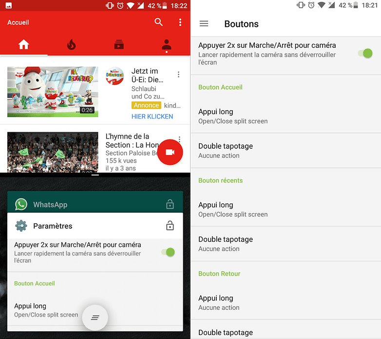boutons androidpit 3t