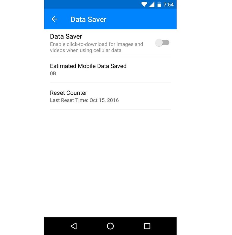 facebook messenger data saver