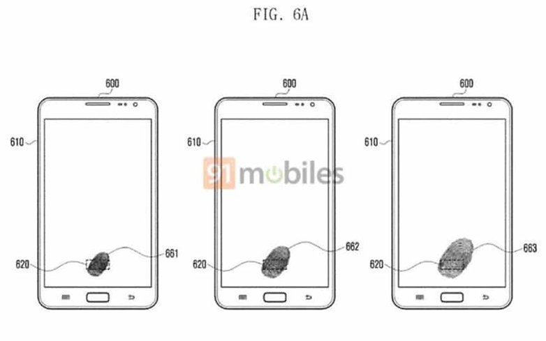 galaxy note 9 samsung empreintes